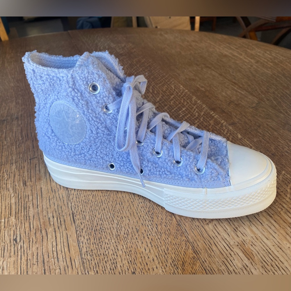 Converse All Star Fuzzy High Top Sneakers